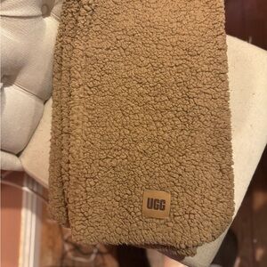 UGG Tan Sherpa Scarf